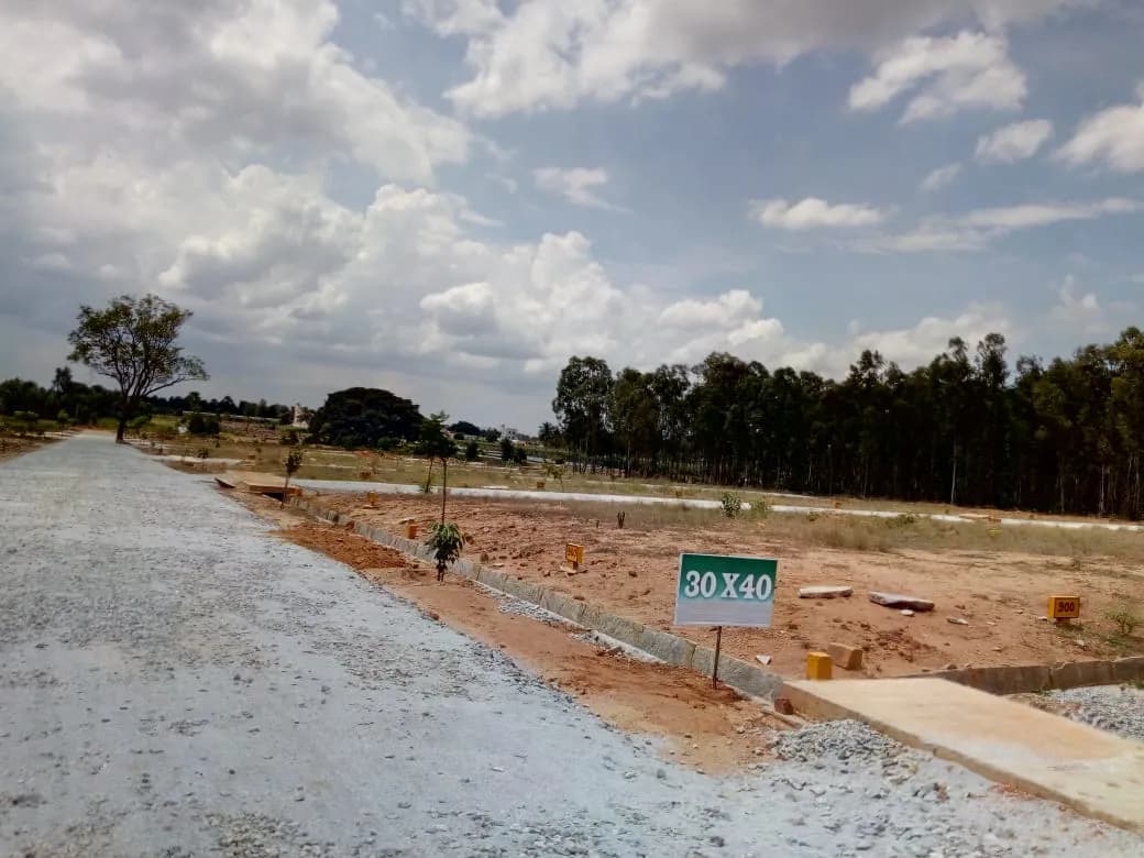 Telecom Green Field Gardens IV & V: Site photo filed with Karnataka RERA