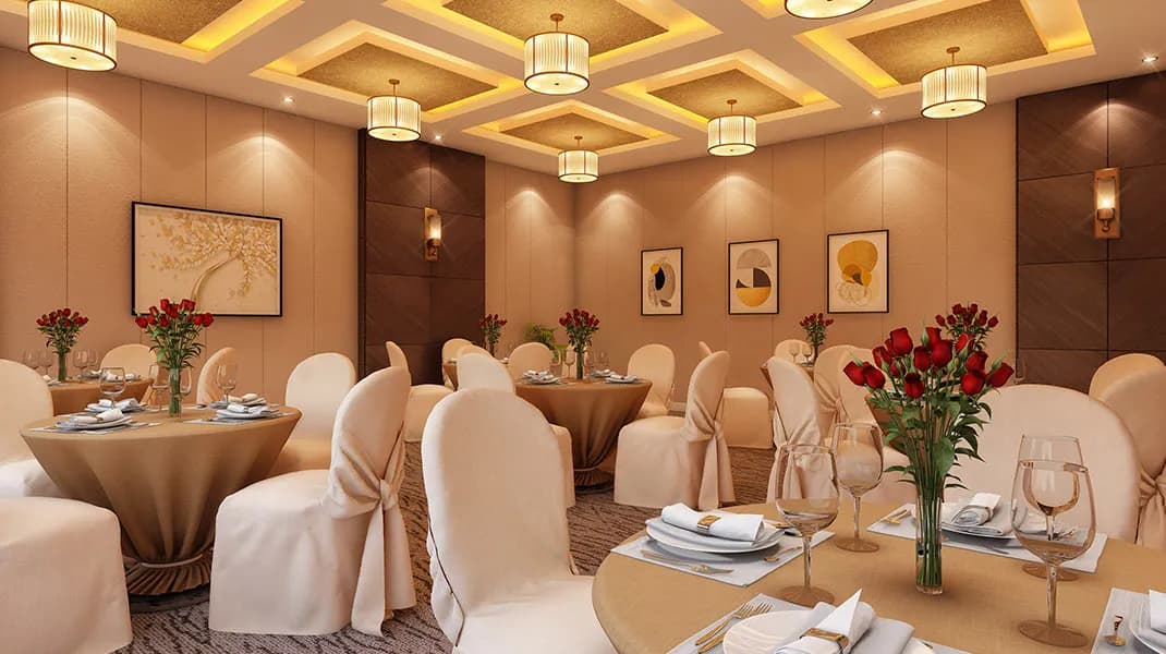 Salarpuria-Sattva Signet: Small Party Hall (artist’s impression)