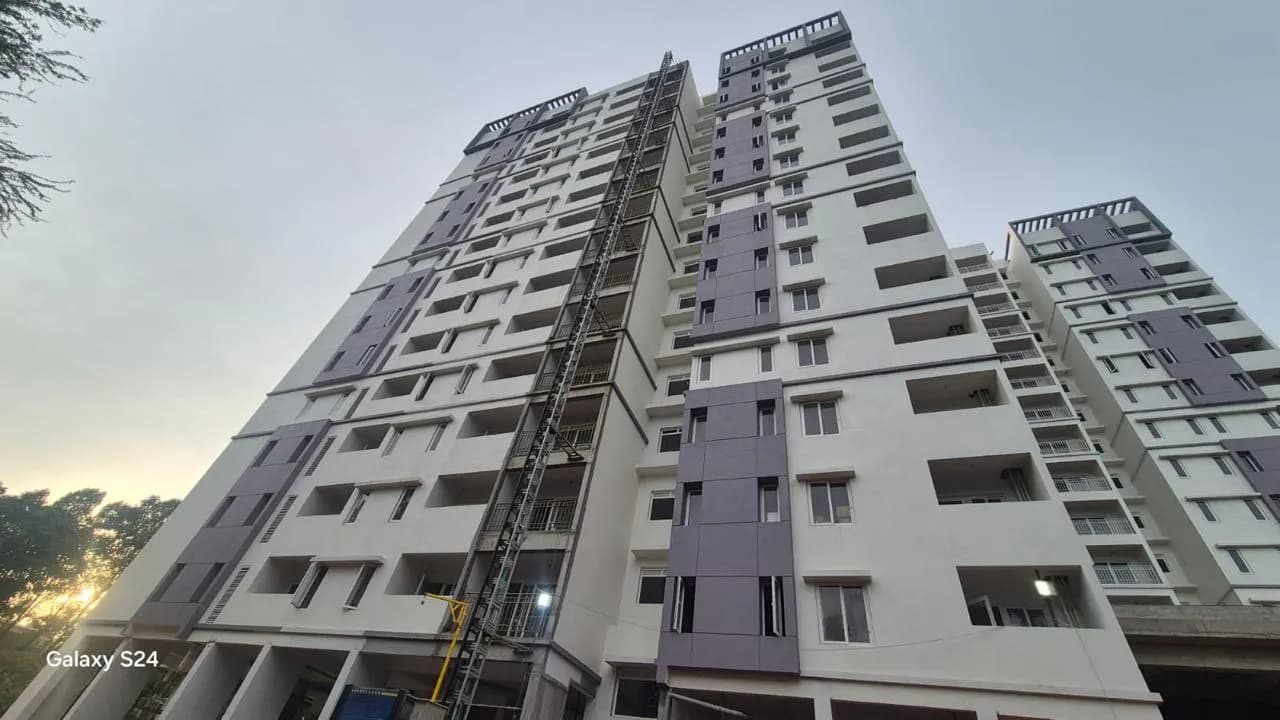 G R Floret: Site photo filed with Karnataka RERA