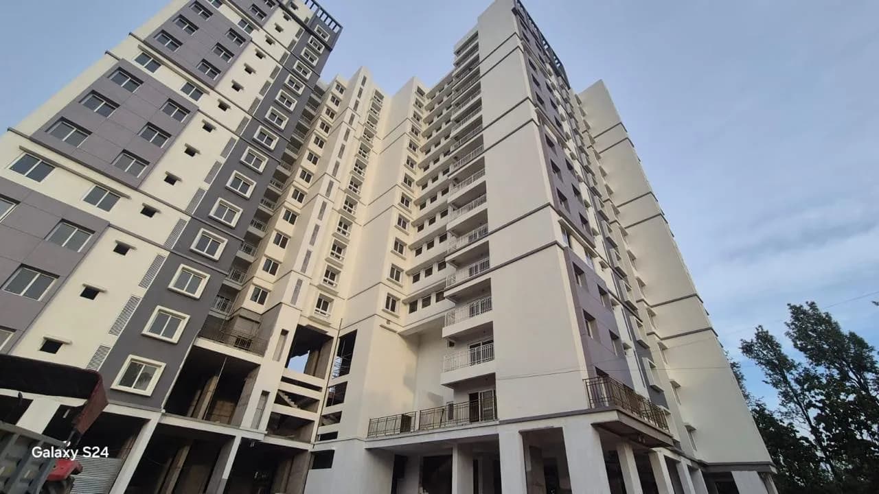 G R Floret: Site photo filed with Karnataka RERA