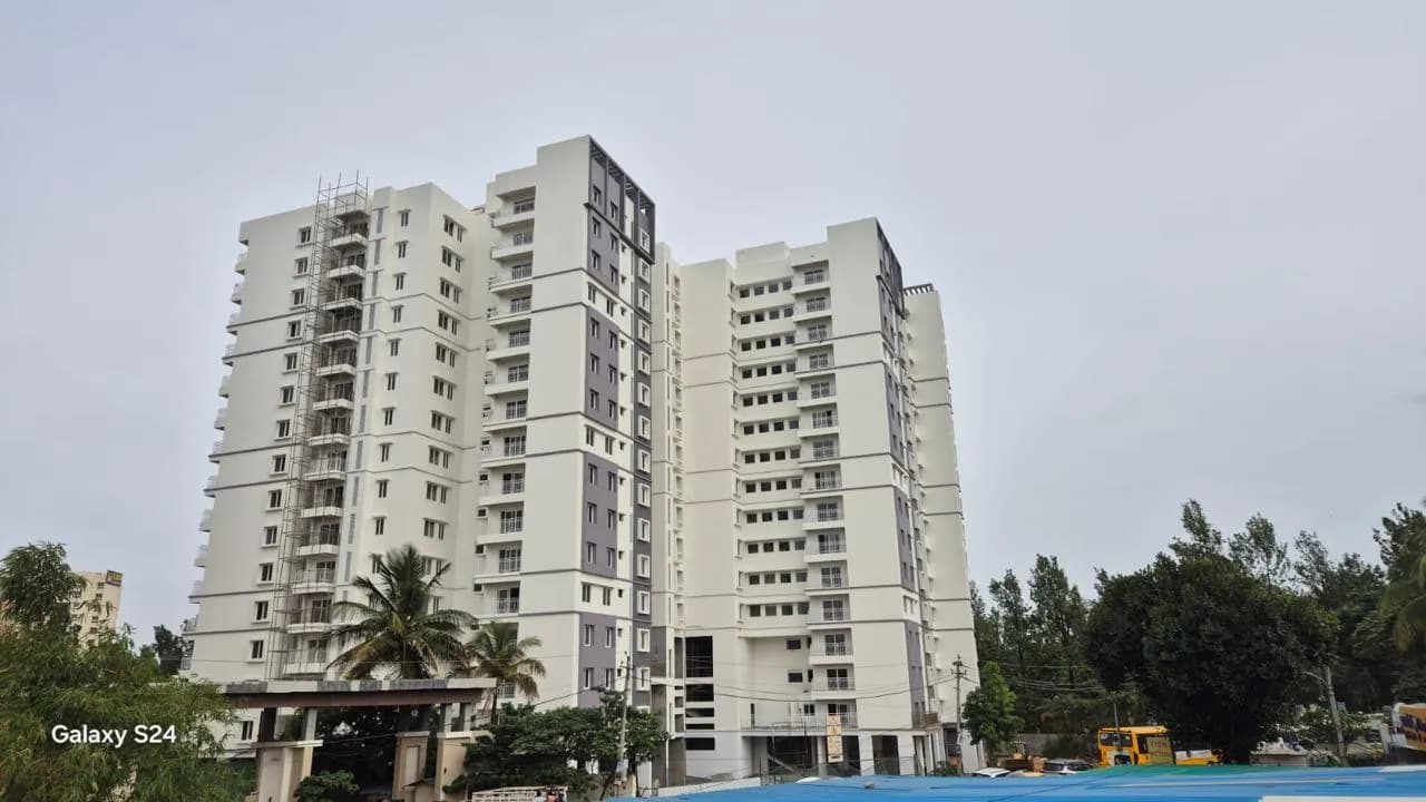 G R Floret: Site photo filed with Karnataka RERA