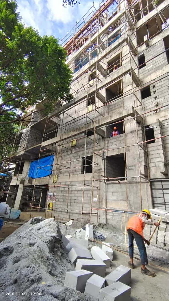 Iconica Nitesh Knightsbridge: Site photo filed with Karnataka RERA