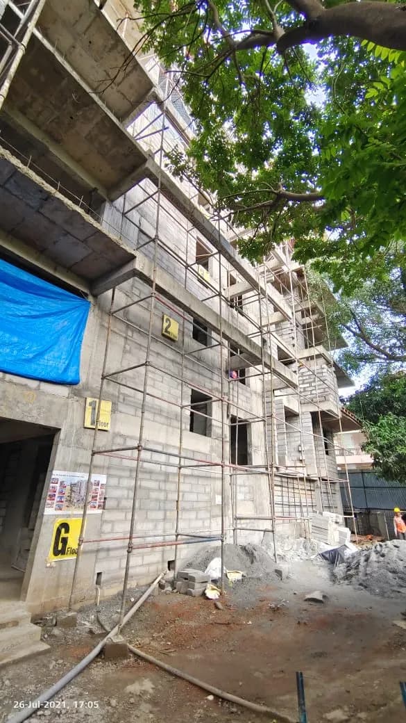 Iconica Nitesh Knightsbridge: Site photo filed with Karnataka RERA