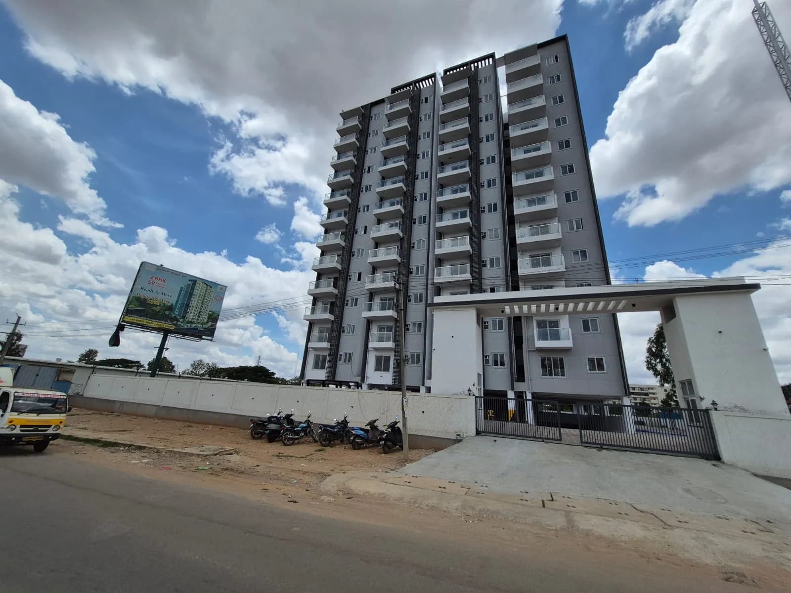 Triaxis Splendour +: Site photo filed with Karnataka RERA