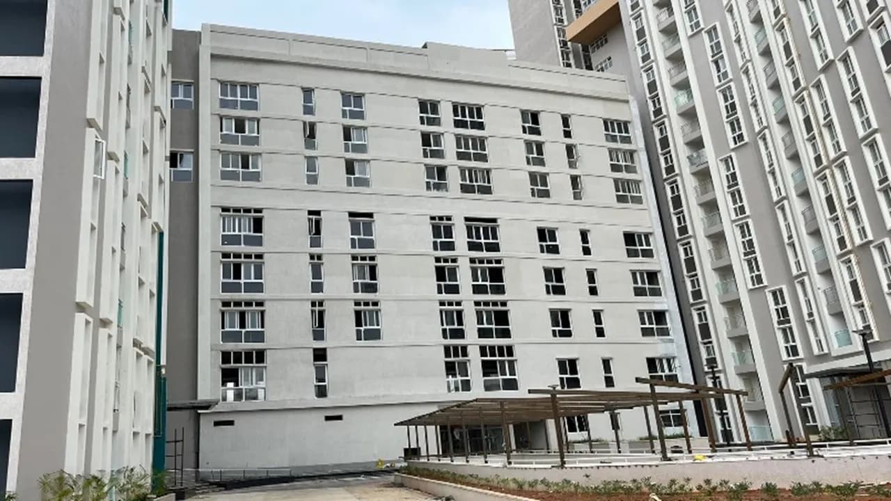 Paradise at Brigade Cornerstone Utopia: Site photo filed with Karnataka RERA