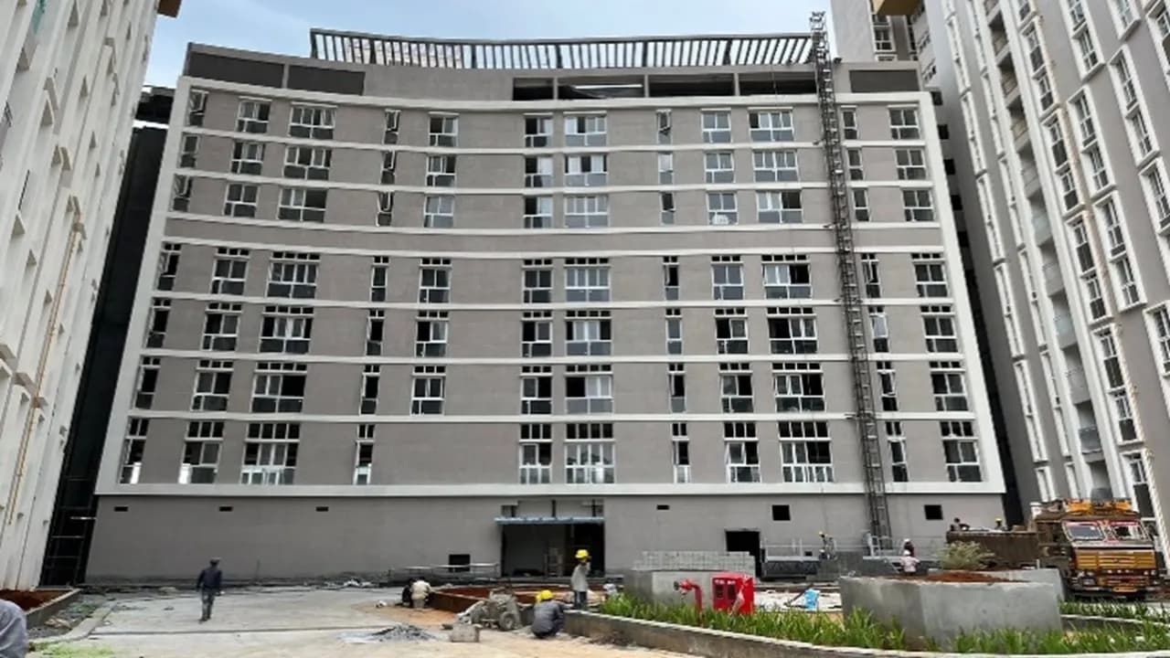 Paradise at Brigade Cornerstone Utopia: Site photo filed with Karnataka RERA