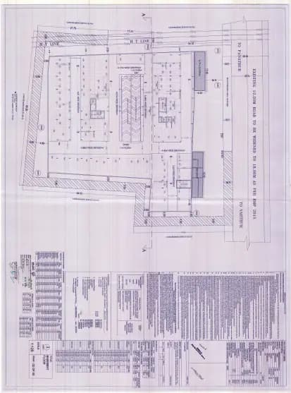 Atz Areva: Sanctioned floor plans, page 1 (filed with Karnataka RERA)