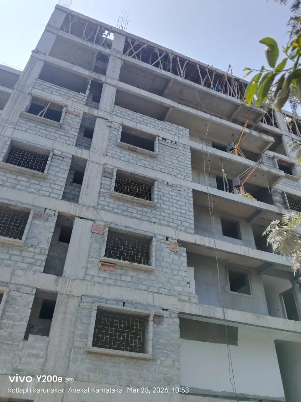 Radiant Kaira: Site photo filed with Karnataka RERA