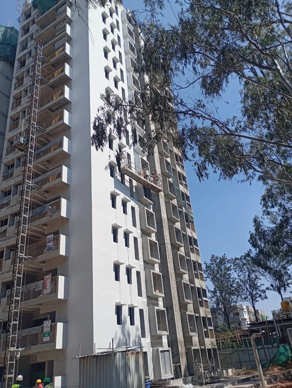 Mahendra Aarya: Site photo filed with Karnataka RERA