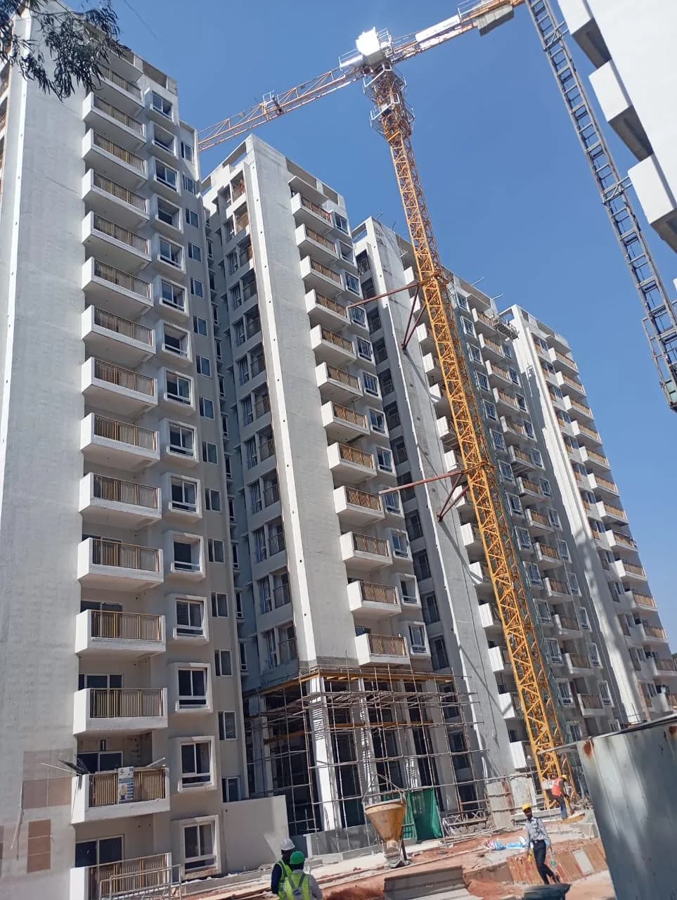Mahendra Aarya: Site photo filed with Karnataka RERA