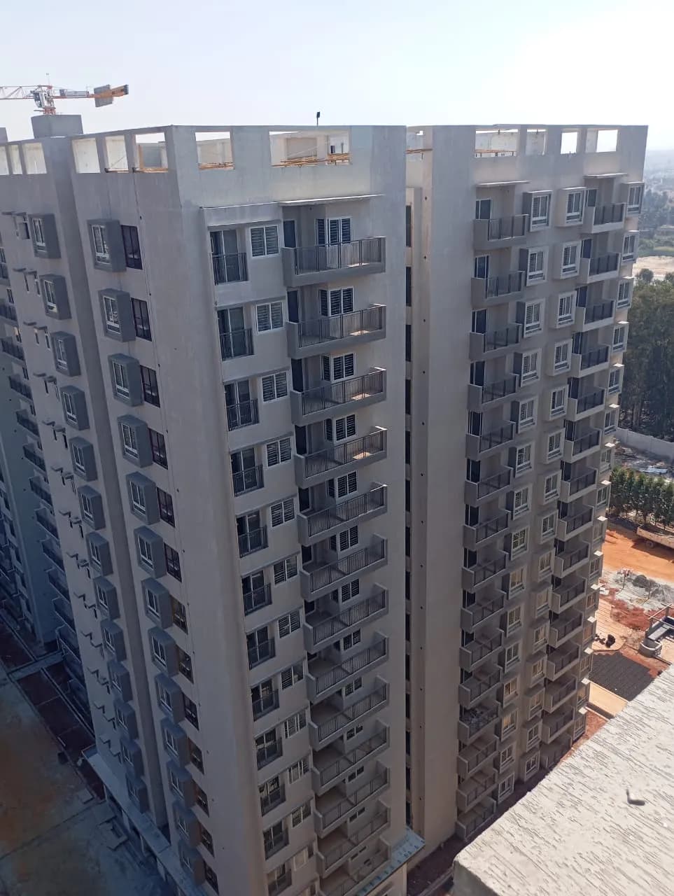 Mahendra Aarya: Site photo filed with Karnataka RERA