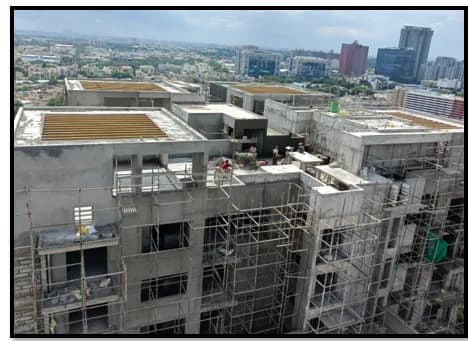 Assetz 22 & Crest: Site photo filed with Karnataka RERA