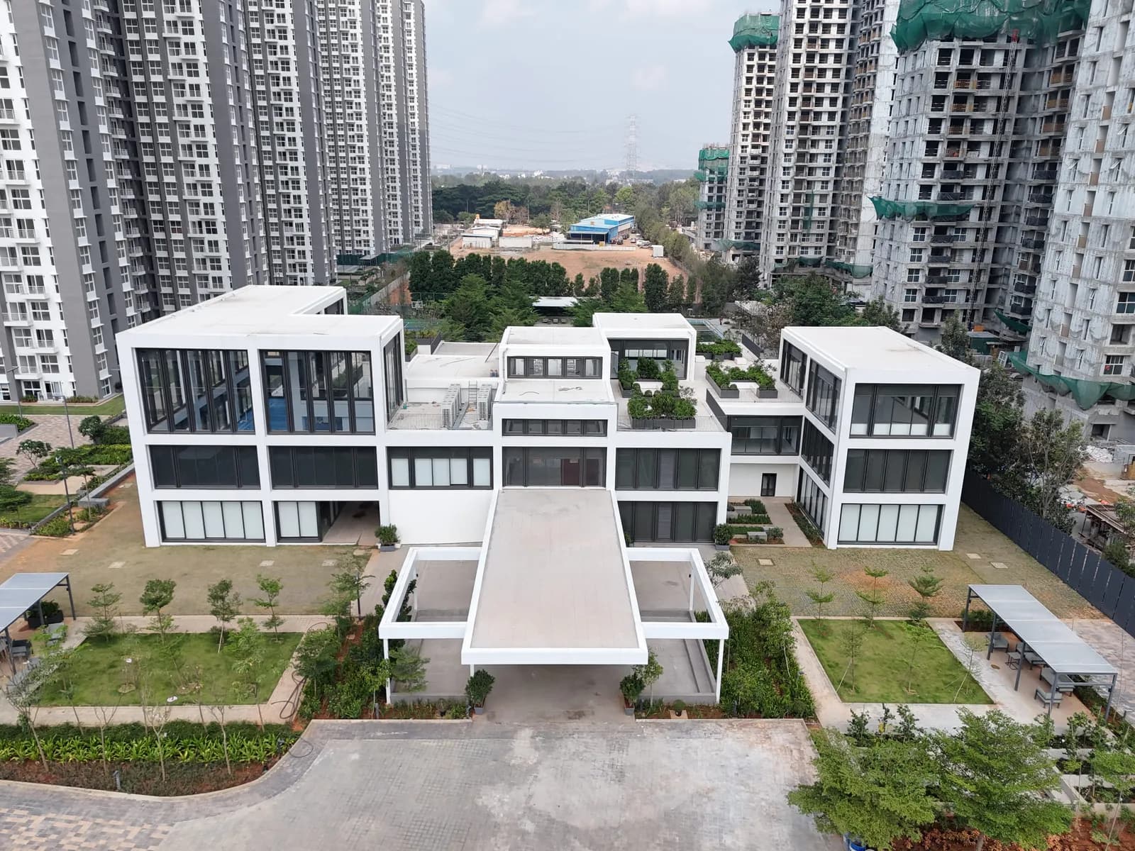 Godrej Ananda: Site photo filed with Karnataka RERA