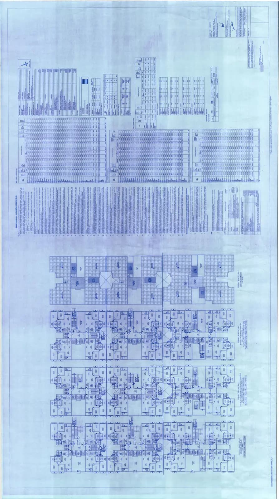 Adarsh Park Heights: scan 4 T1 FLOOR PLANS (filed with Karnataka RERA)