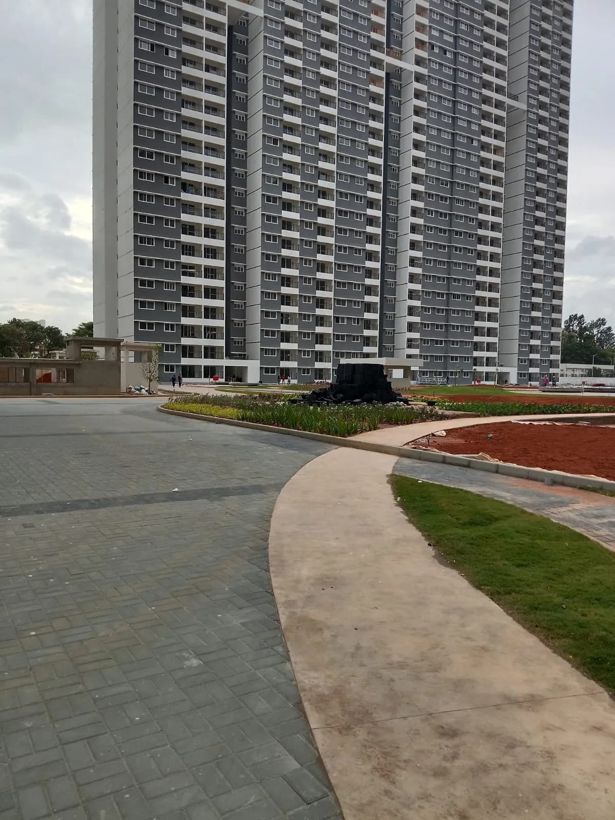 Adarsh Park Heights: Site photo filed with Karnataka RERA