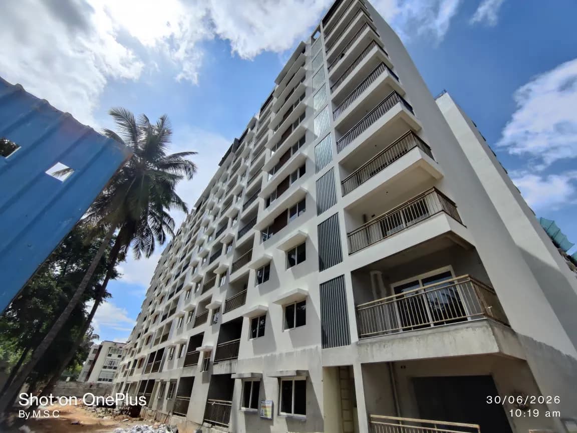 Adarsh Crest Phase 1: Site photo filed with Karnataka RERA