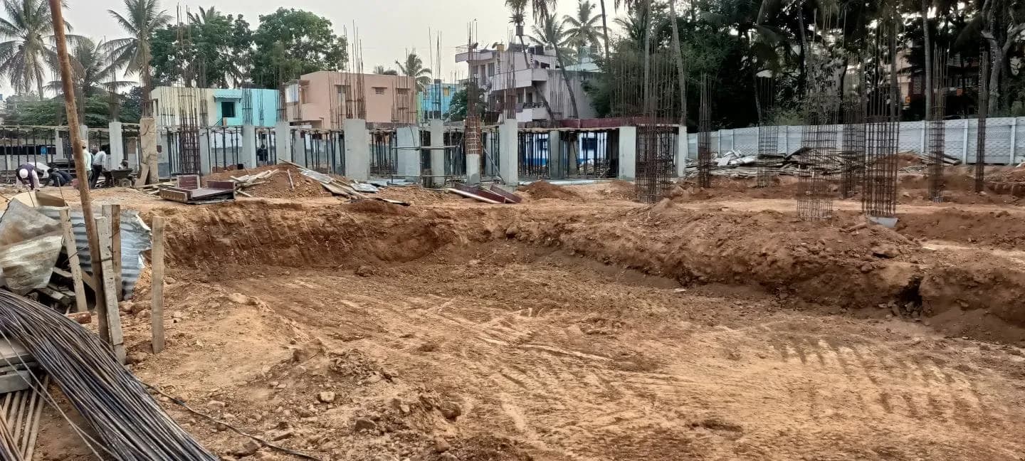 KBR Navarathna Residency: Site photo filed with Karnataka RERA