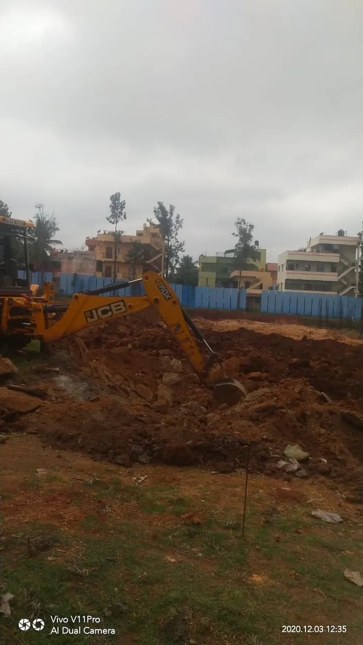 Subram Jade Gardens: Site photo filed with Karnataka RERA