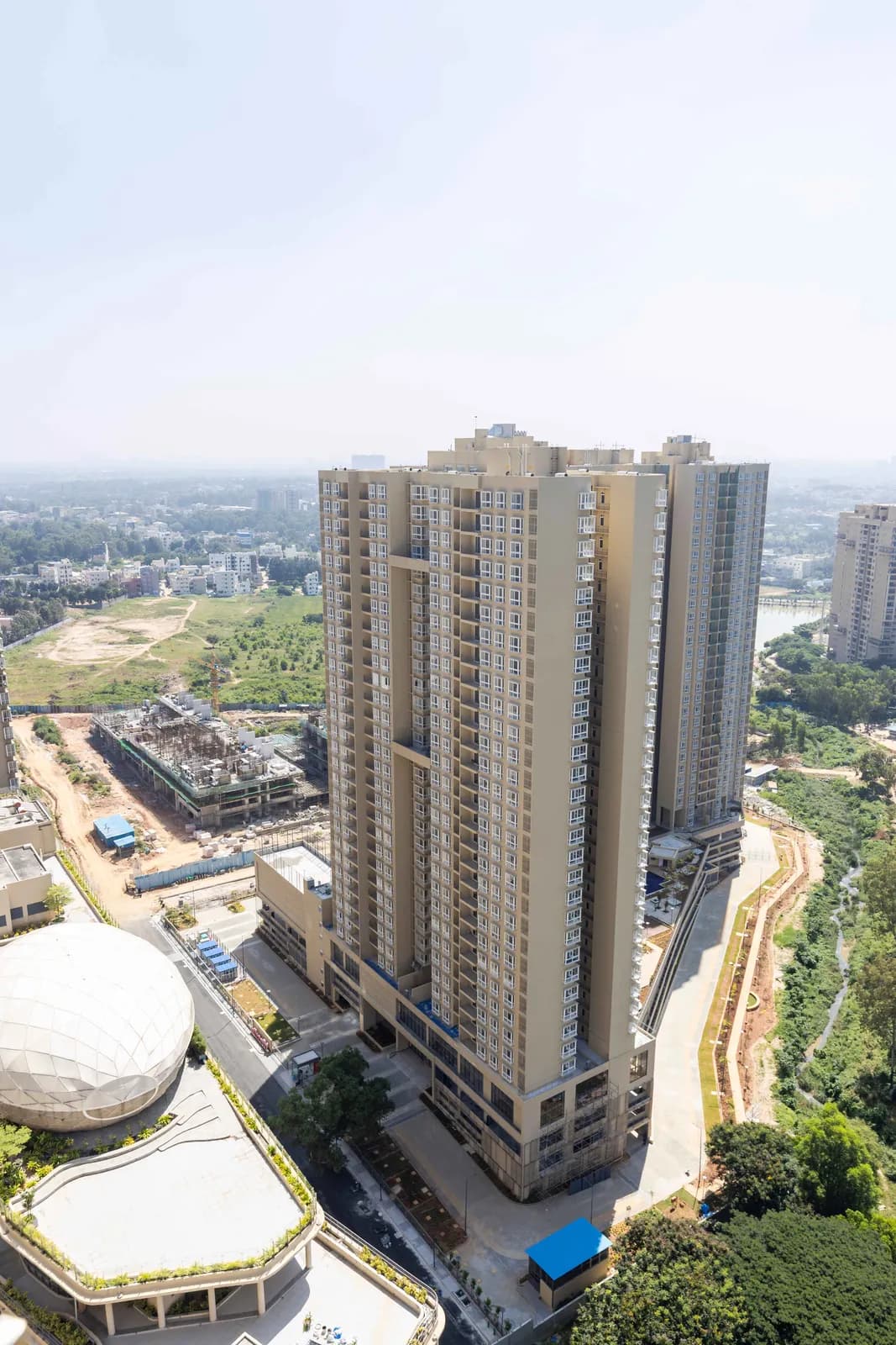 Nikoo Homes IV: Site photo filed with Karnataka RERA