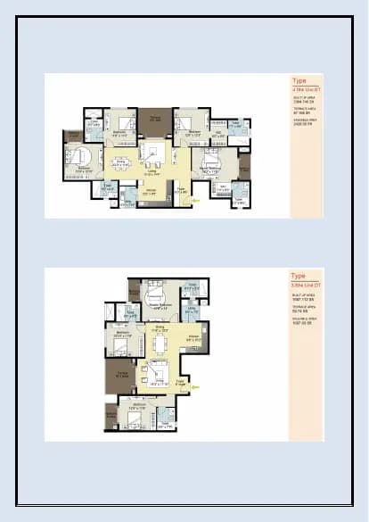 DNR Arista: BROCHURE, page 8 (filed with Karnataka RERA)