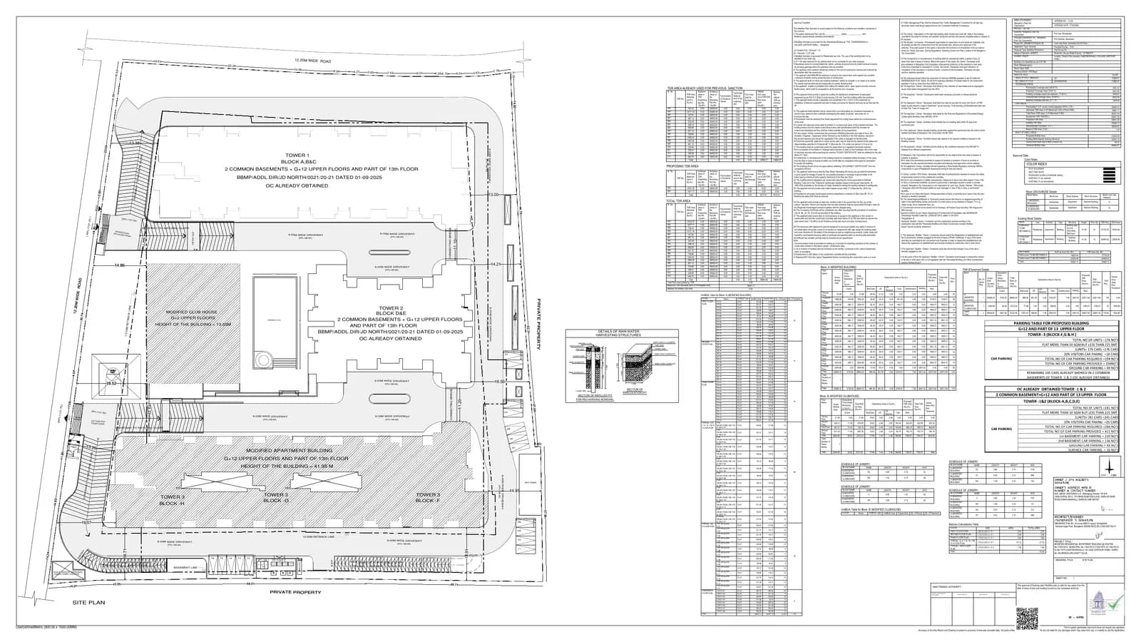 DNR Arista: BBMPREMODIFIEDLICENSECOPY.pdf, page 1 (filed with Karnataka RERA)