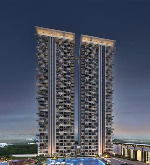 Sobha Brooklyn Towers - Town Park: Brooklyn New Tower elevation (artist’s impression)