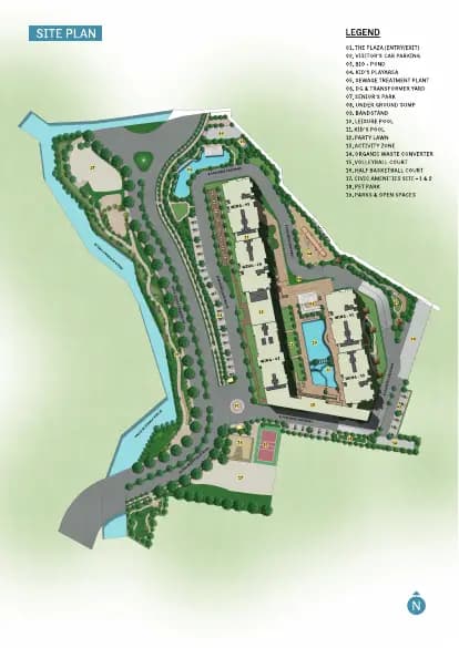 Sobha Brooklyn Towers - Town Park: Brochure, page 3 (filed with Karnataka RERA)