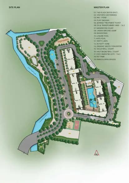 Sobha Brooklyn Towers - Town Park: Brochure, page 3 (filed with Karnataka RERA)