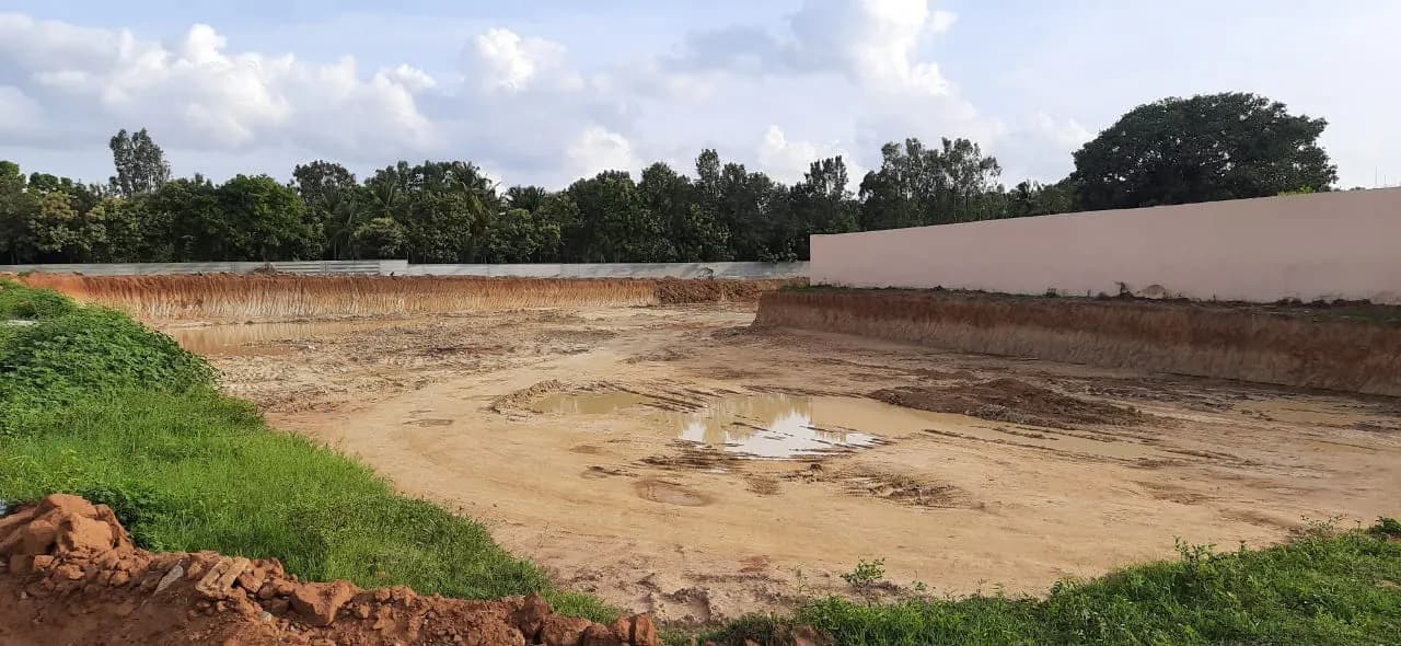 Aeropolis, a project of Sattva Group: Site photo filed with Karnataka RERA