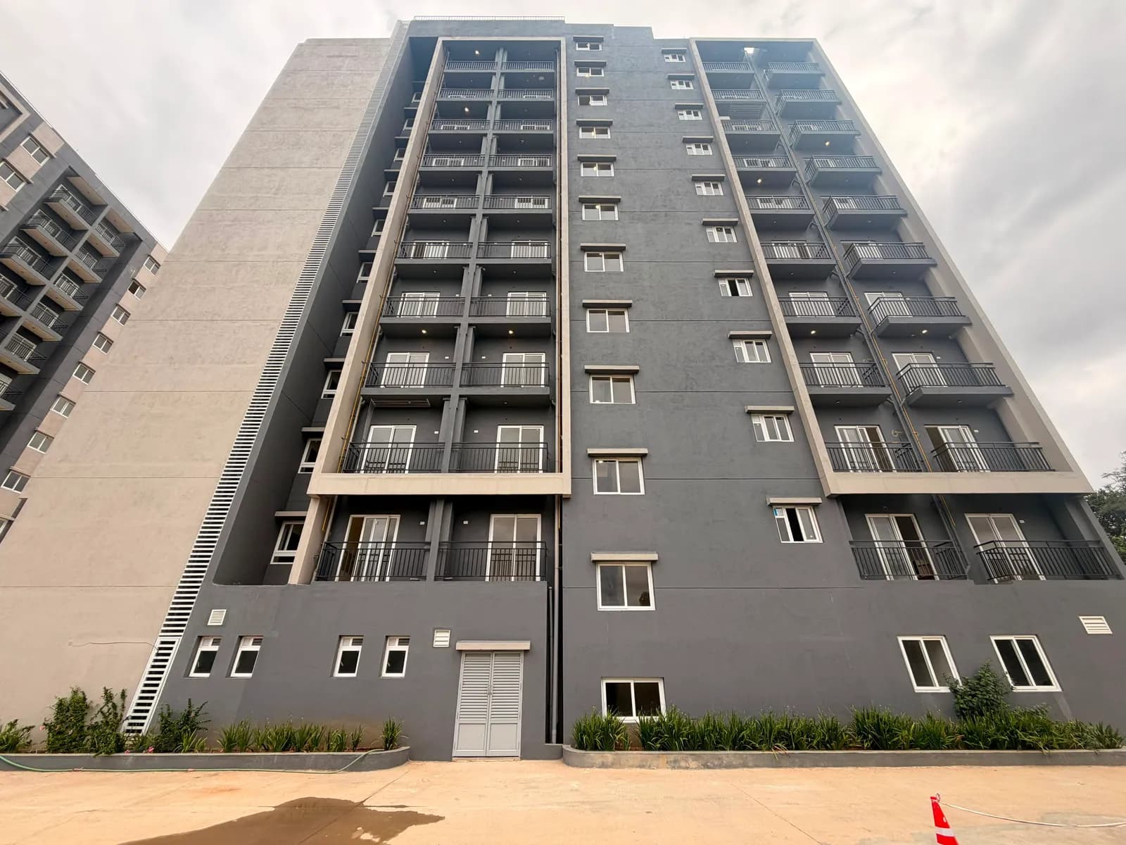 Aeropolis, a project of Sattva Group: Site photo filed with Karnataka RERA