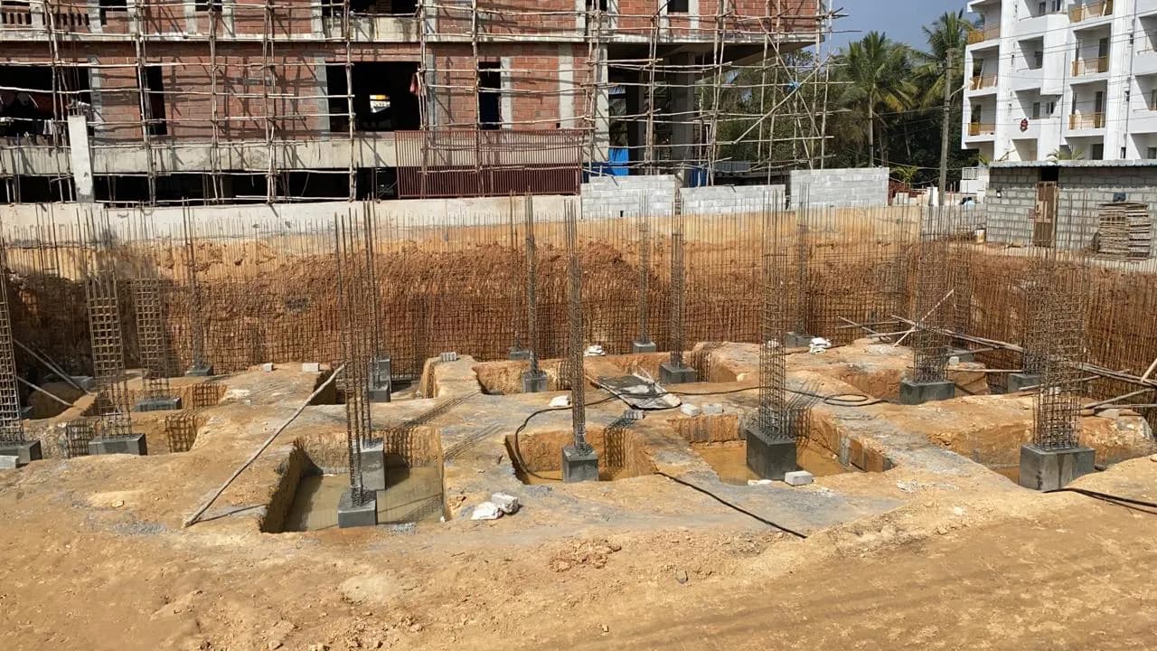 Sumeru Gokulam: Site photo filed with Karnataka RERA