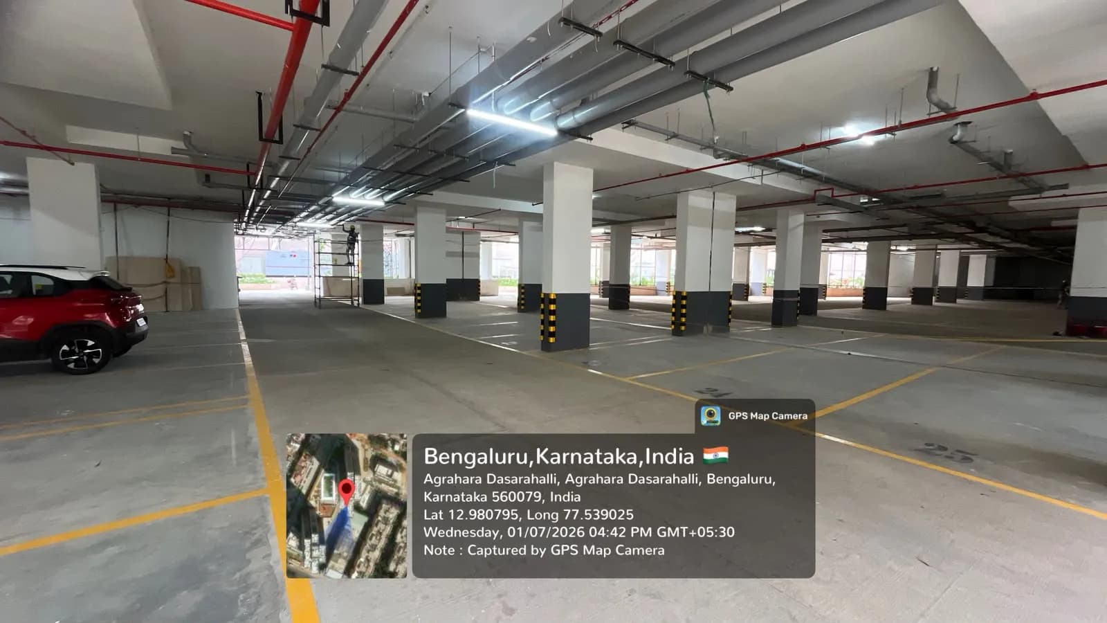 Birla Tisya: Site photo filed with Karnataka RERA
