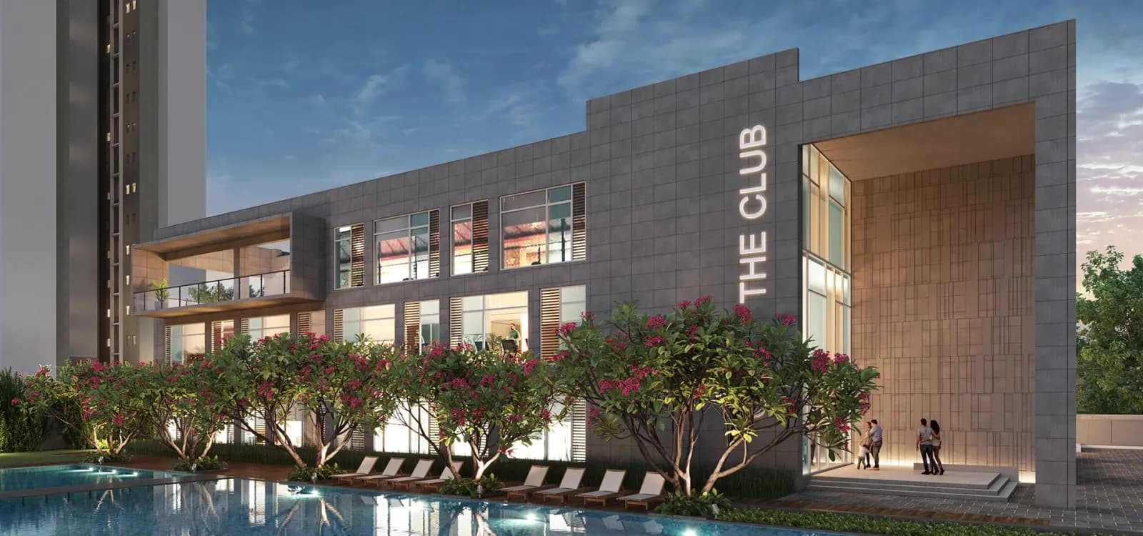 Godrej Park Retreat residential complex banner (artist’s impression)