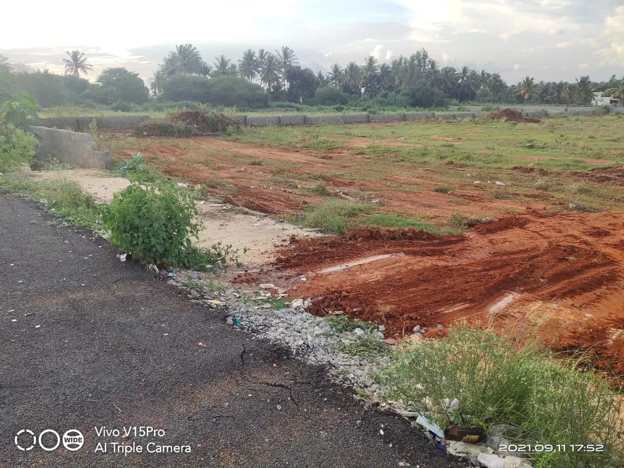 Evershine NORTHEAST Apartments: Site photo filed with Karnataka RERA