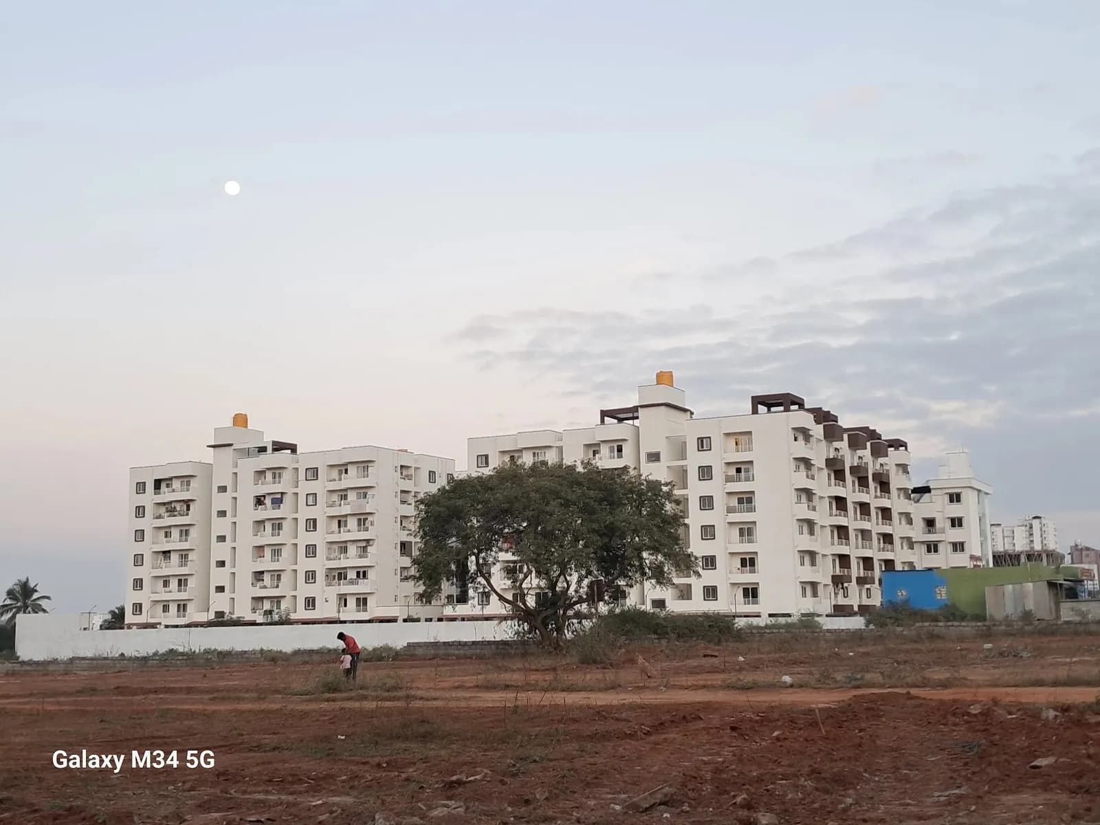 Evershine NORTHEAST Apartments: Site photo filed with Karnataka RERA