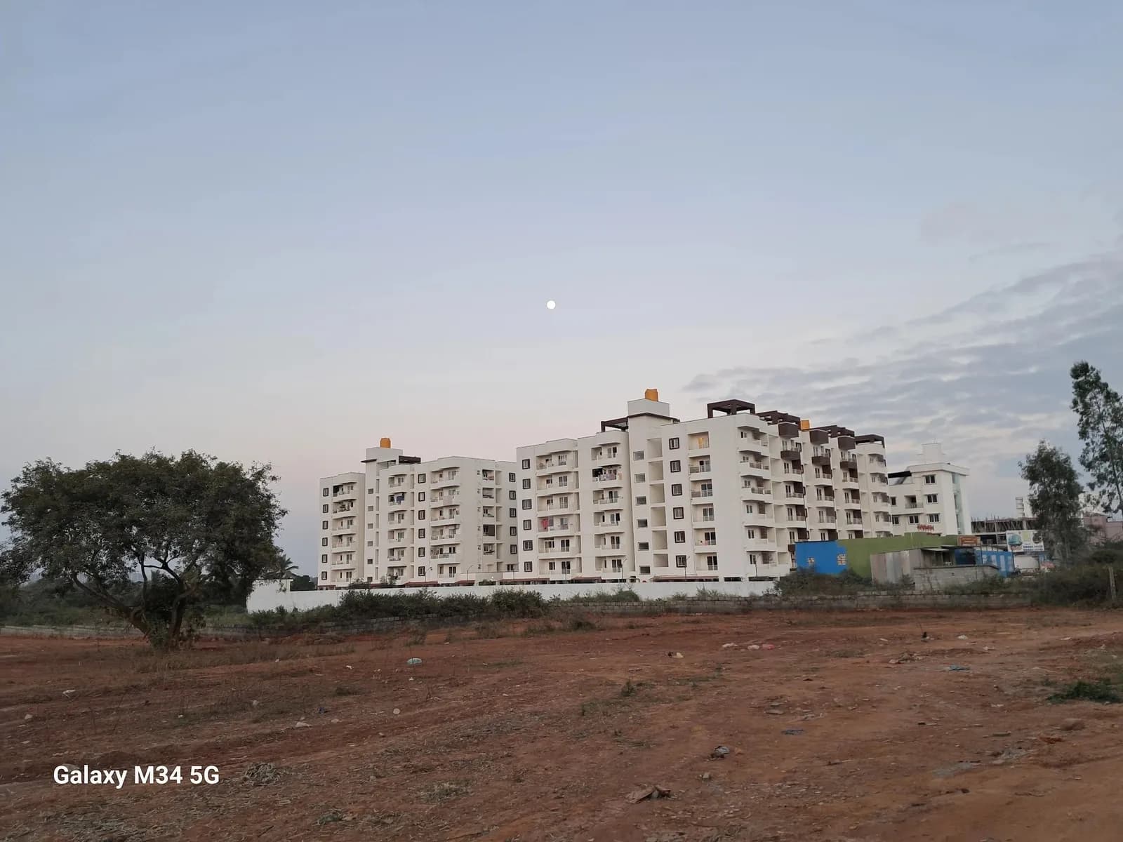 Evershine NORTHEAST Apartments: Site photo filed with Karnataka RERA