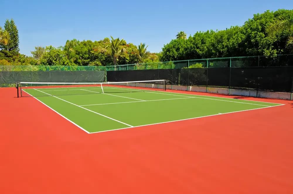 Aqua Vista: Tennis Court (artist’s impression)