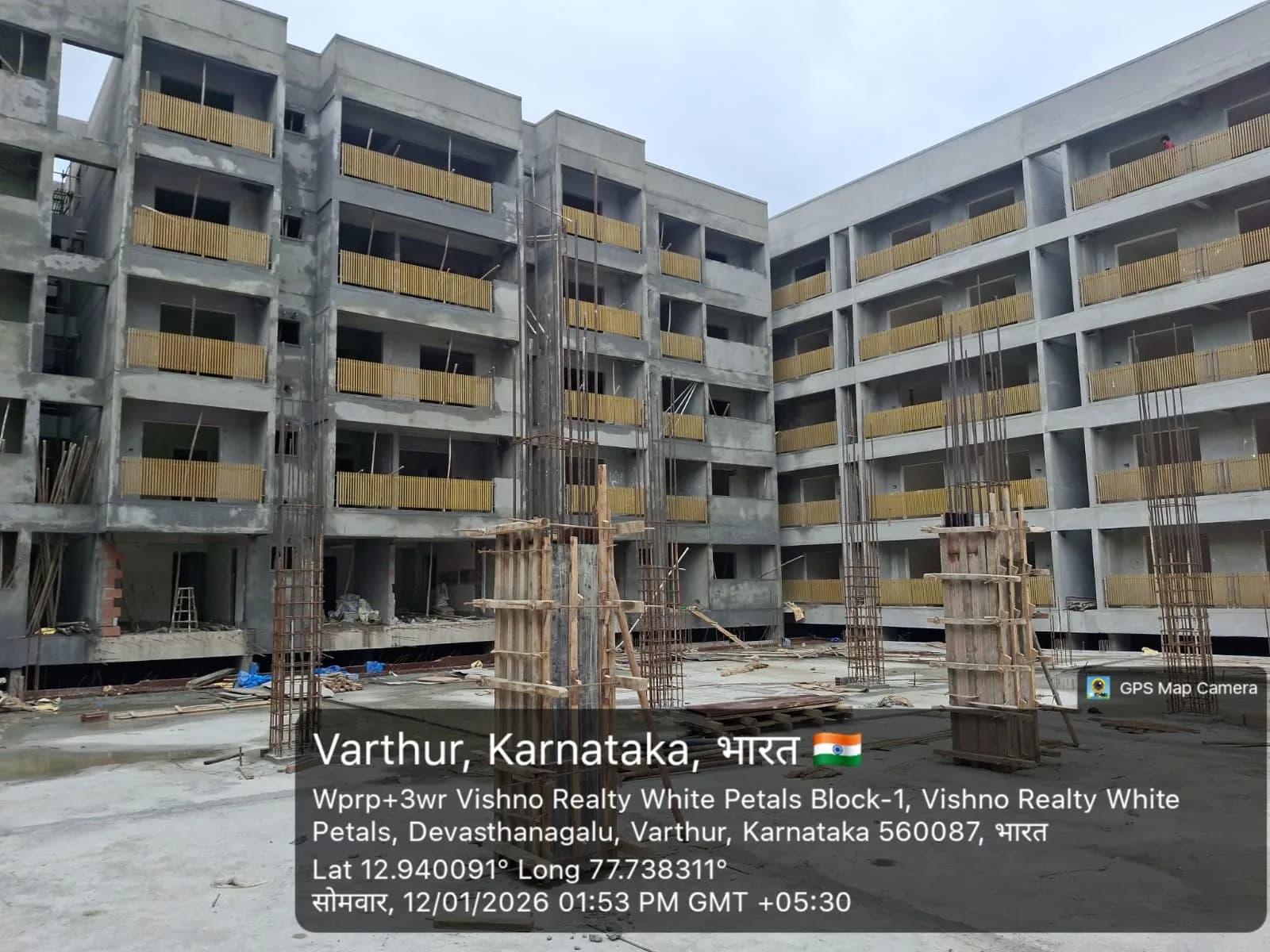 Desire Tree: Site photo filed with Karnataka RERA
