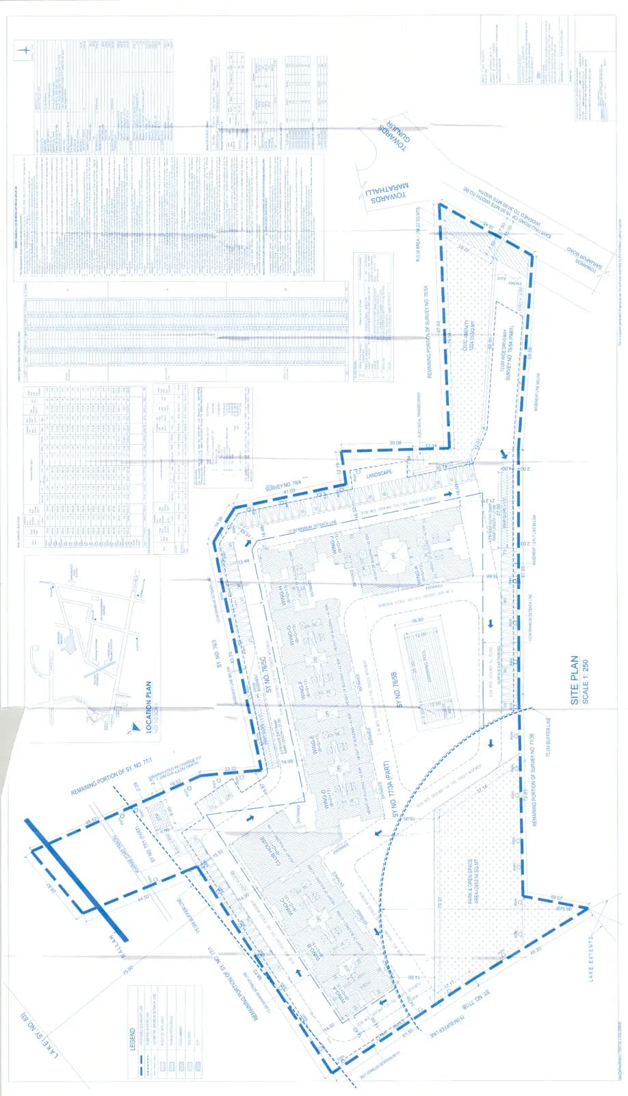 Sunrise: Approved Layout Plan (filed with Karnataka RERA)