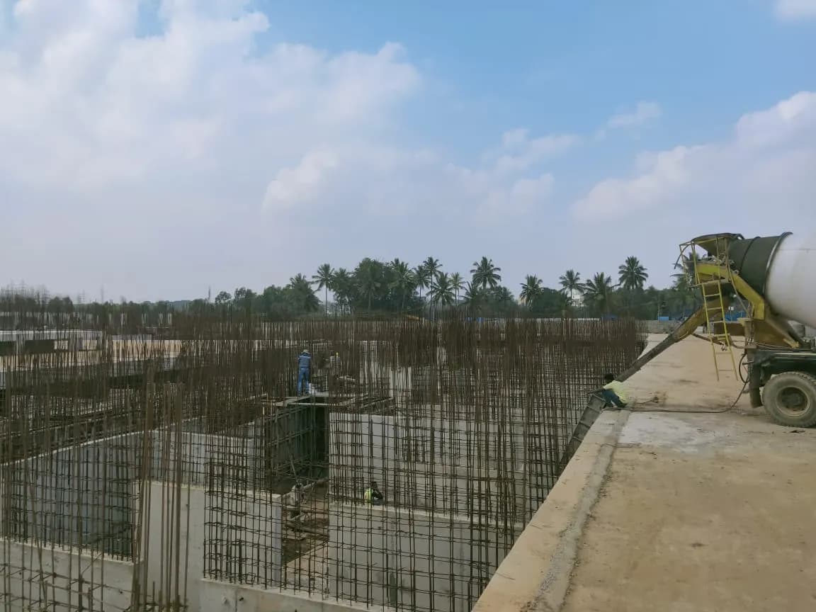 Sunrise: Site photo filed with Karnataka RERA