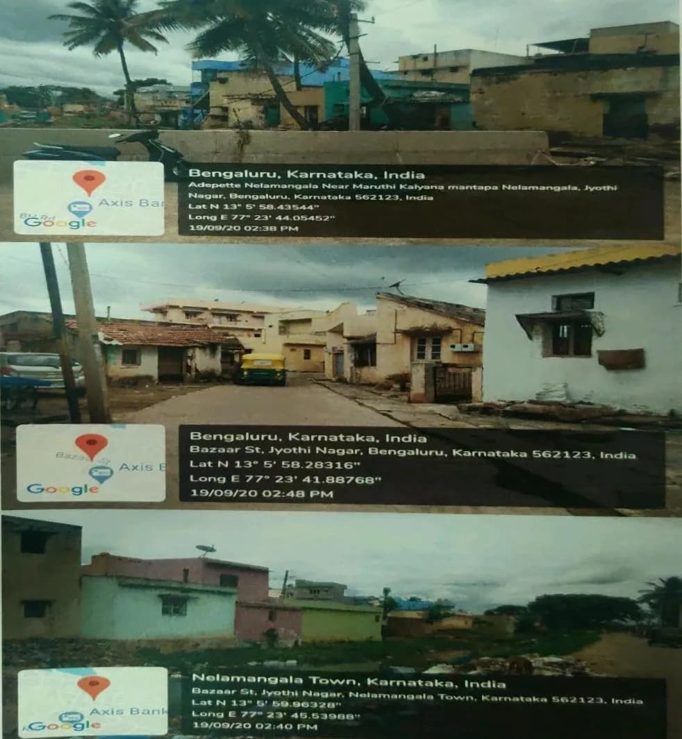 Construction of 200 houses in Nelamangla Town: Site photo filed with Karnataka RERA