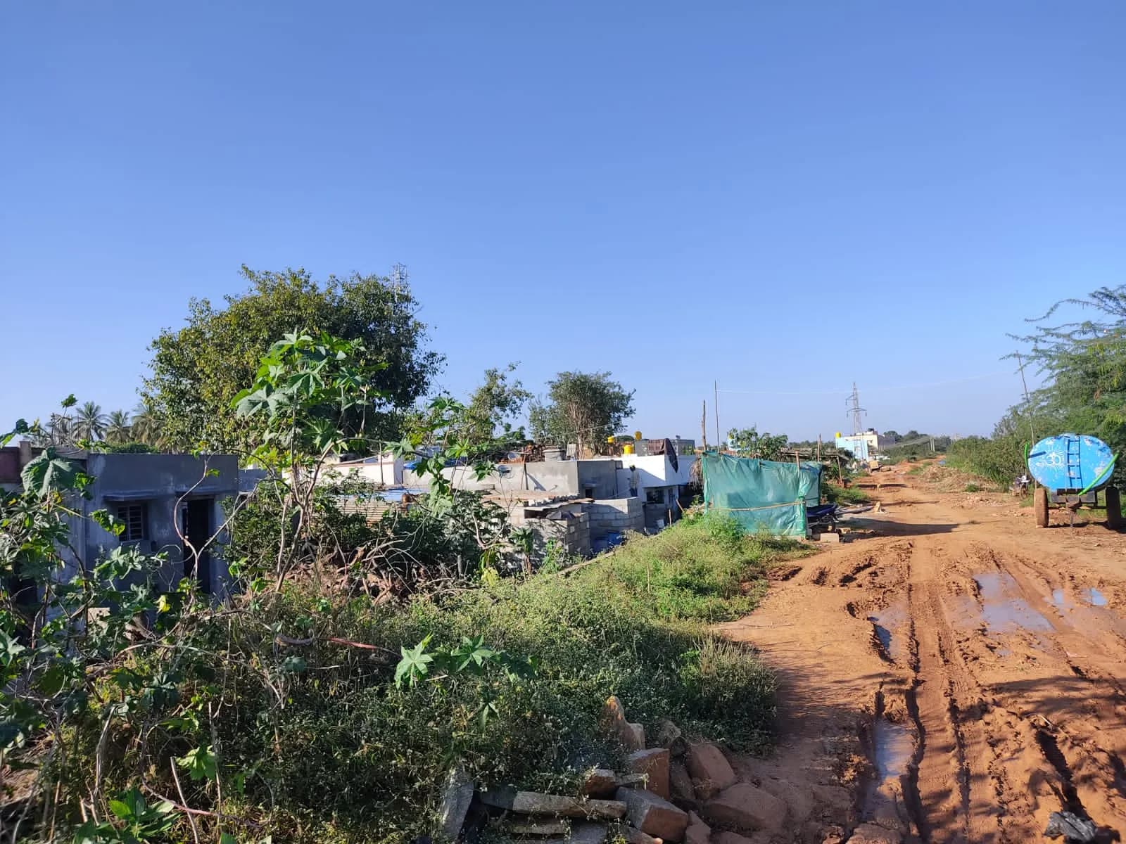 Construction Of 494 Houses: Site photo filed with Karnataka RERA