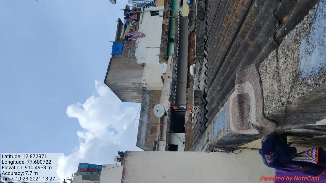 Construction of 1200 (GF) HOUSES at Bommanahalli: Site photo filed with Karnataka RERA