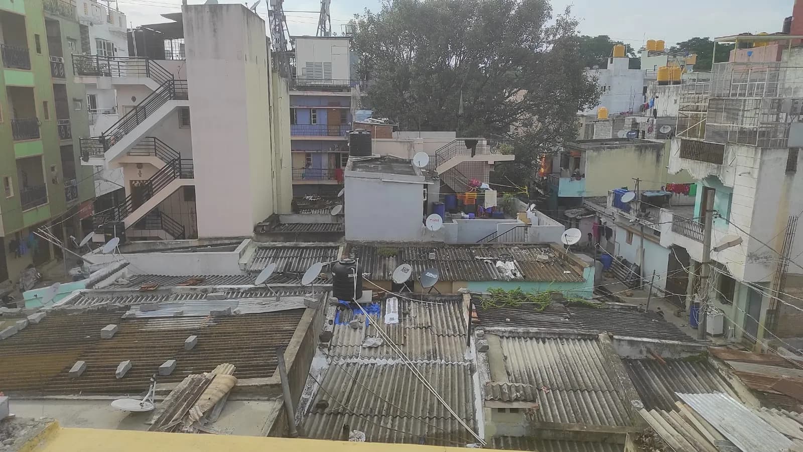 construction 500 houses in padmanabanara: Site photo filed with Karnataka RERA