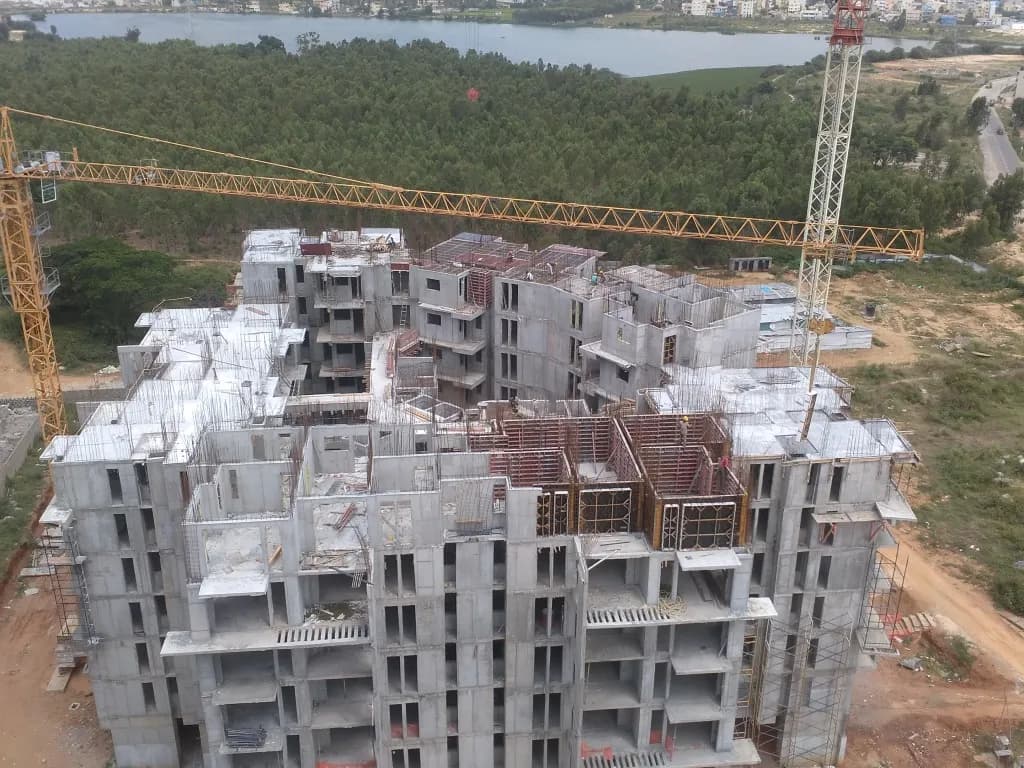 Pinegrove: Site photo filed with Karnataka RERA