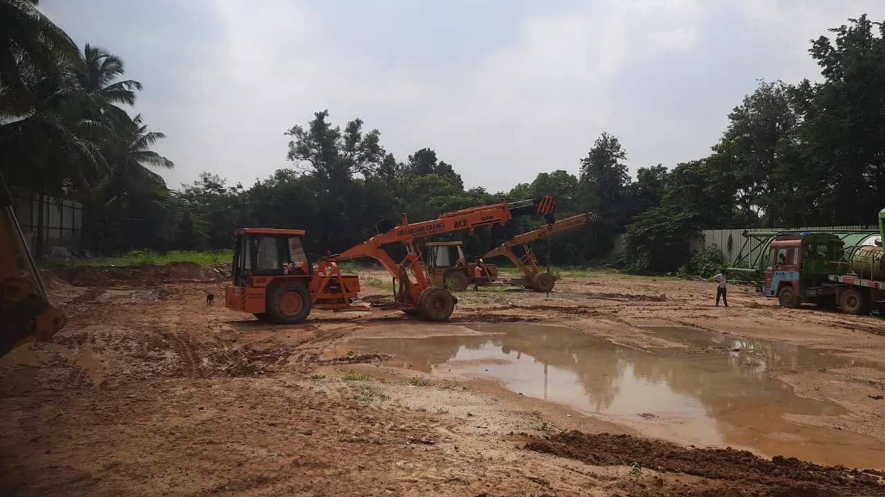 Alchemy One: Site photo filed with Karnataka RERA