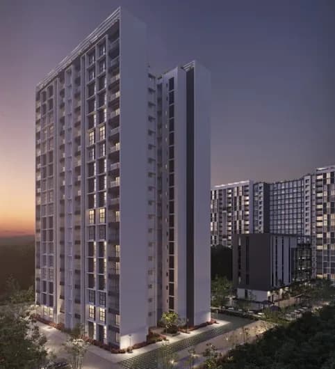 Sobha Sentosa: Building elevation, Wing 7 (artist’s impression)