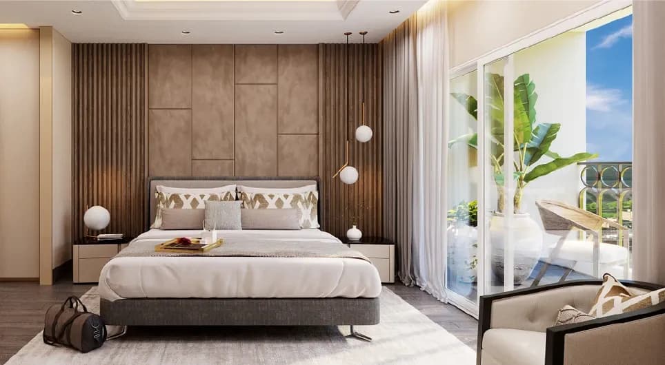 Sobha Sentosa: Bedroom interior (artist’s impression)