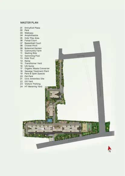 Sobha Sentosa: Brochure, page 3 (filed with Karnataka RERA)