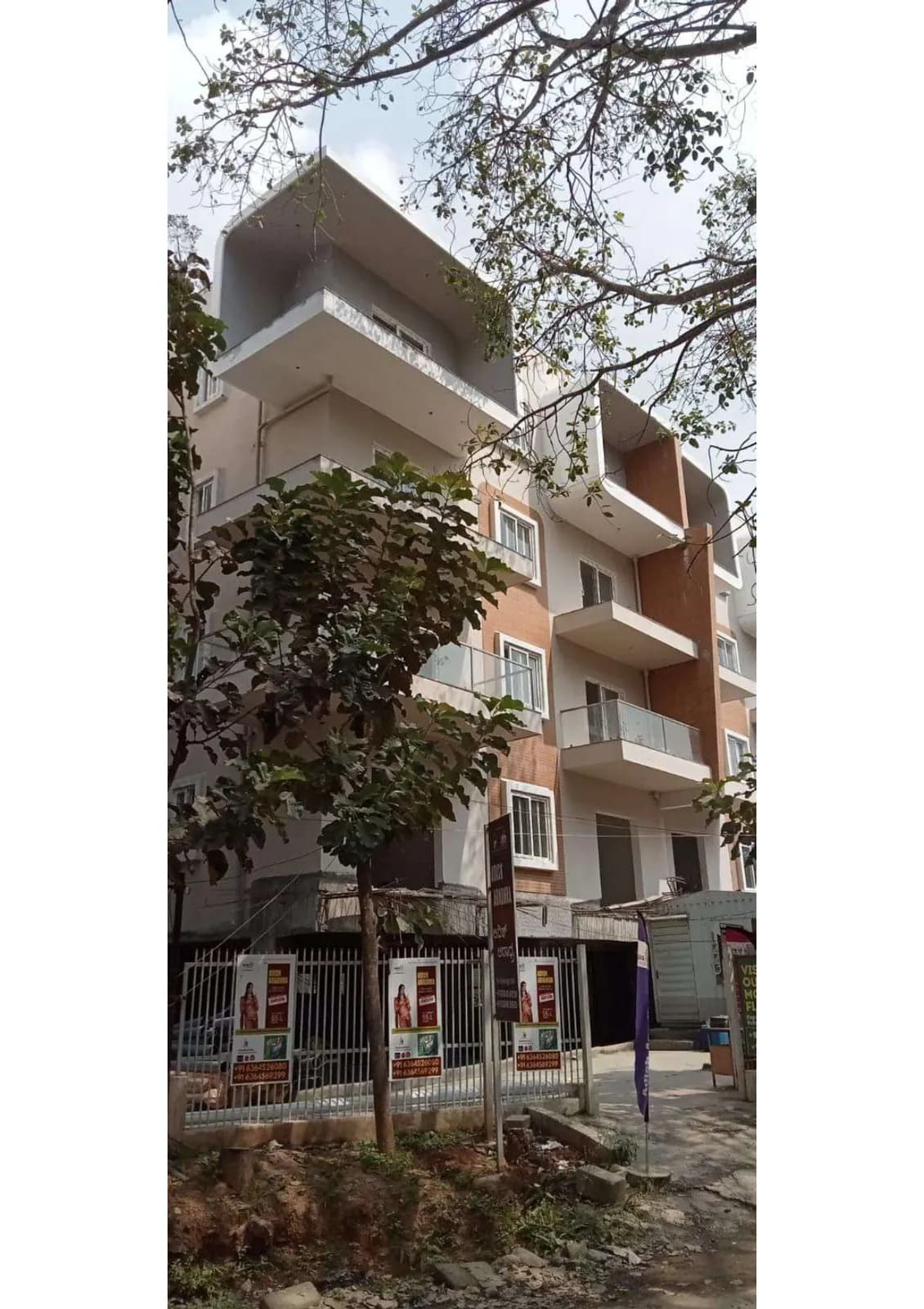 Aradhra: Site photo filed with Karnataka RERA